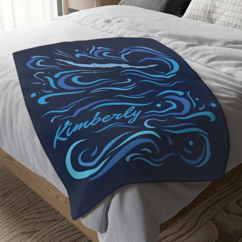 Custom Swimmer Blanket