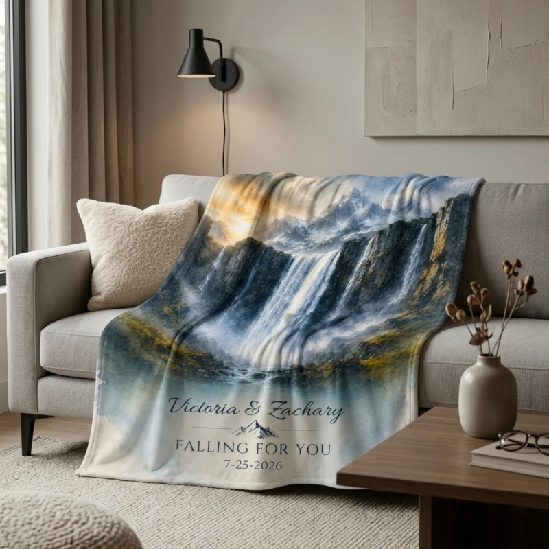 Personalized blankets and throws for every hobby and interest